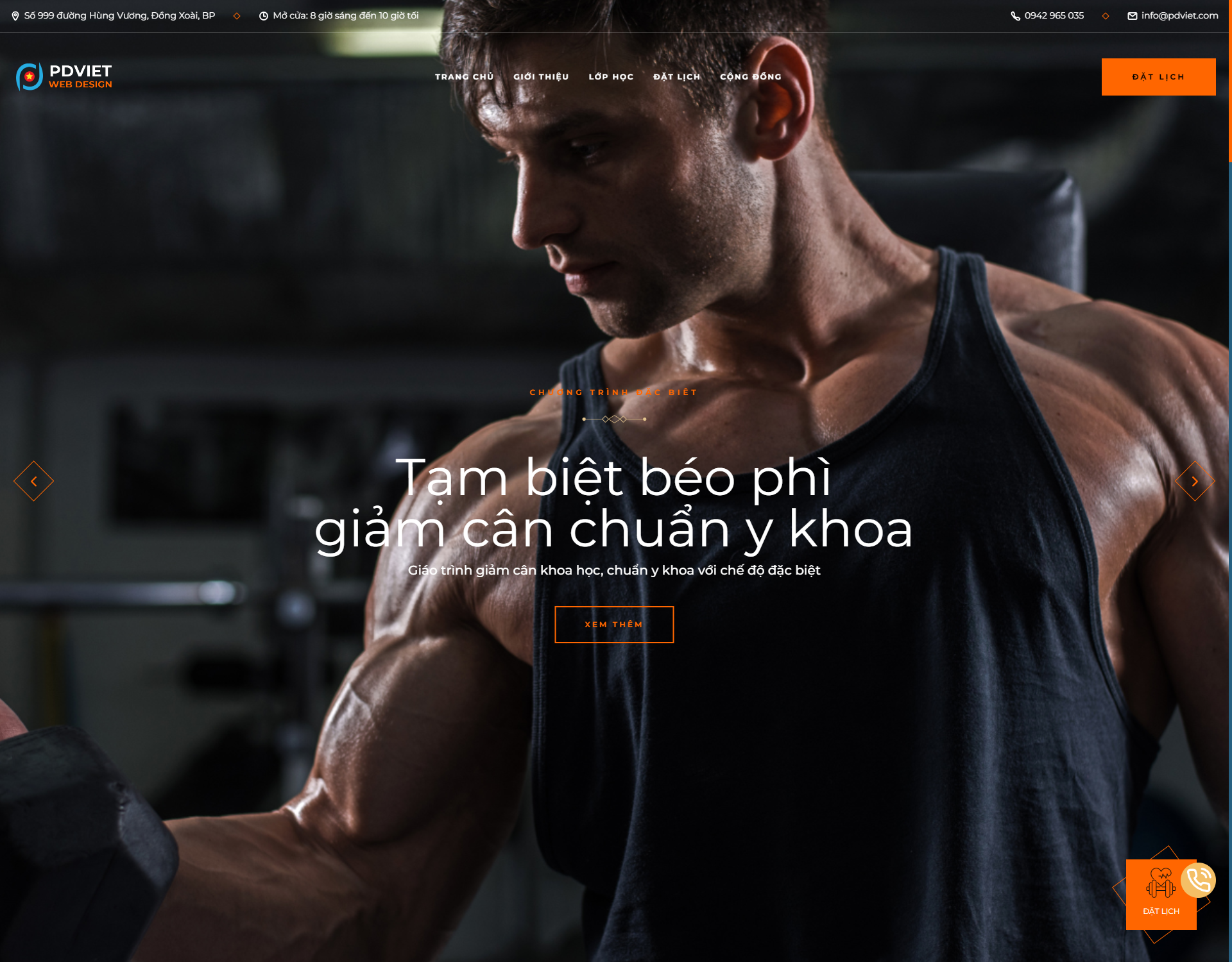 thiet ke website dong xoai binh phuoc phao dai viet